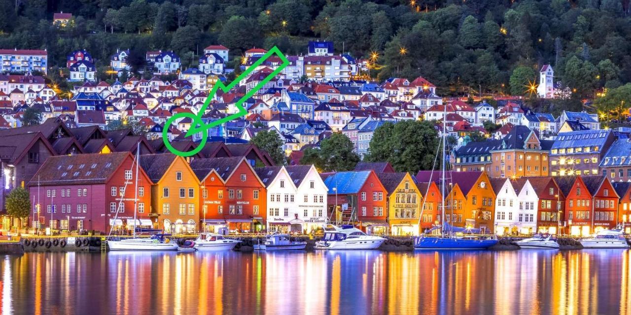 Bryggen Apartments برغن المظهر الخارجي الصورة